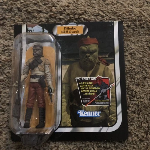 Star Wars Vintage Collection VC56  Variant Kithaba Brown Bandana Cut Card Sealed