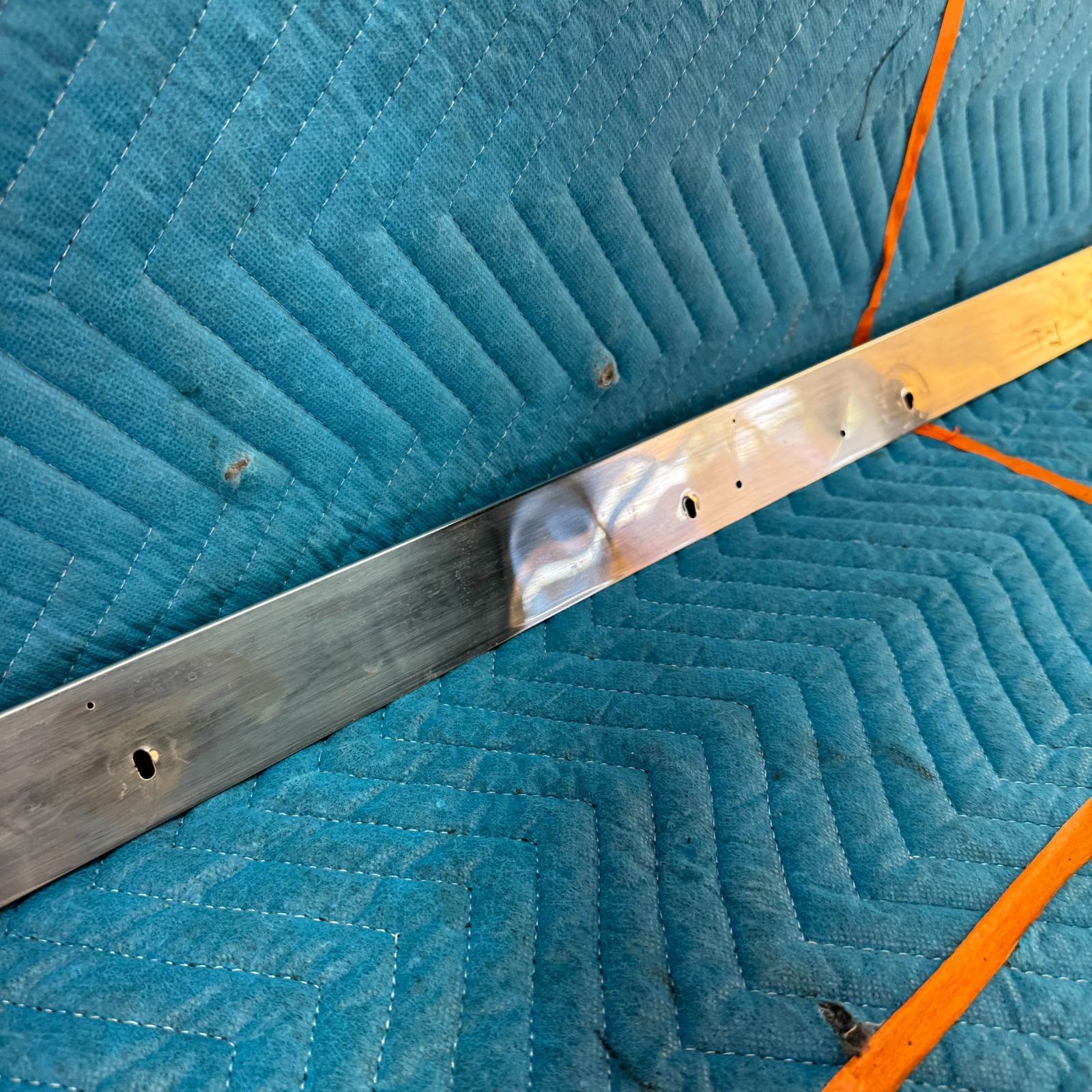 1989–1991 CHRYSLER TC MASERATI 46K driver Door Chrome Moulding oem
