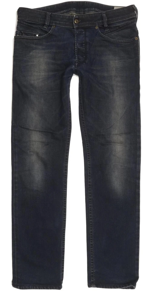 Diesel Iakop 0833Y Men Navy Tapered Slim Stretch Jeans W31 L30 (96205)