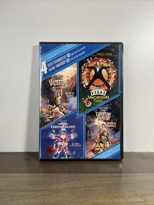 National Lampoon's Vacation : 4 Film Favourites (DVD, 2009 Widescreen) Brand New
