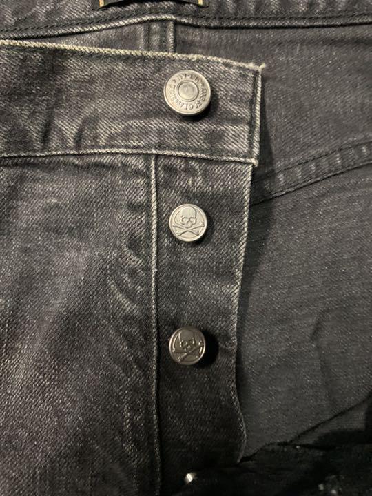 MASTERMIND JAPAN THEATER 8 PLAYBOY Skull Rabbit Denim Pants MASTERMIND JAPAN THEATER 8 PLAYBOY Skull Rabbit Denim Pants