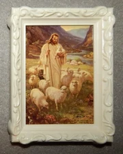 Vintage Sallman Jesus the Good Shepherd Picture (3 1/4" x 4 1/4") New