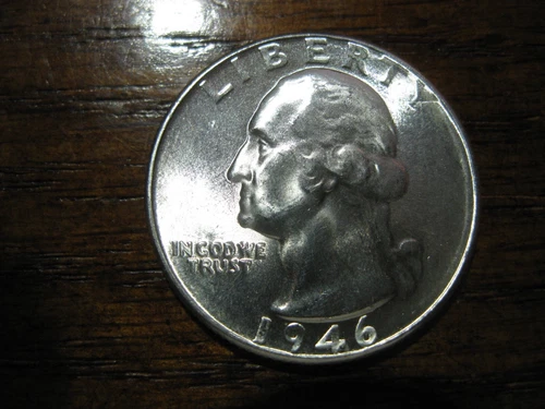 1946 D Washington Quarter Dollar Gem BU!!