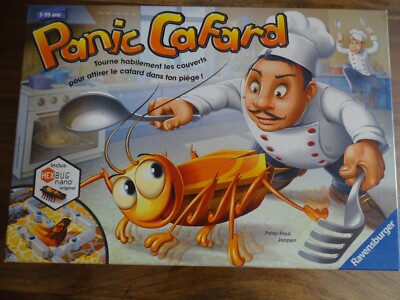 RAVENSBURGER PANIC CAFARD HEXBUG NANO GESELLSCHAFTSSPIEL