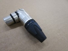 Neutrik NC5FRX Female 5-pole right angle XLR connector, nickel/silver