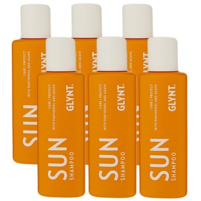 Glynt Sun Shampoo 6 x 100 ml Care & Protect Panthenol & Agave Schutz & Regenerat