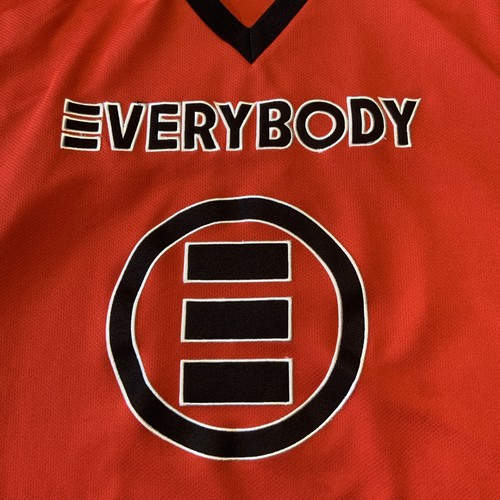 Camiseta deportiva de hockey Logic Everybody Tour música hip hop concierto cosida #85 roja - Imagen 3 de 10