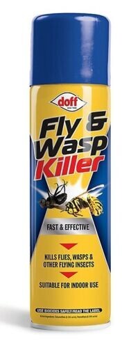 Doff Fly Flys Wasp Wasps and Flying Insect Killer Spray Fast Acting Insecticide