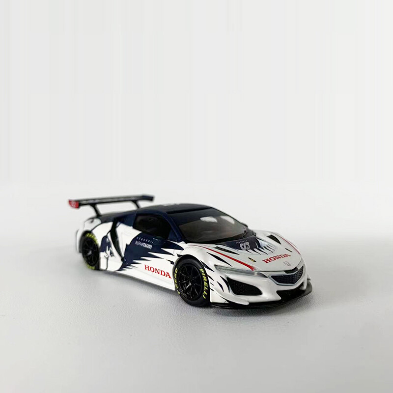 MINIGT 1:64 Model Car Honda NSX GT3 EVO AlphaTauri Yuki MINIGT 1:64 Model Car Honda NSX GT3 EVO AlphaTauri Yuki