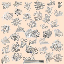 667PCS Stainless Steel Bolt Screw Nut Kits for Yamaha Banshee 350 YFZ350 1987-06