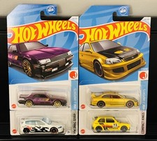 LOT OF 4 HOT WHEELS   Crazy Bundle JDM Gold civic 