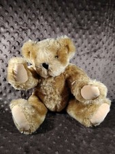Vintage, Authentic Vermont Teddy Bear, Plush, Jointed Limbs