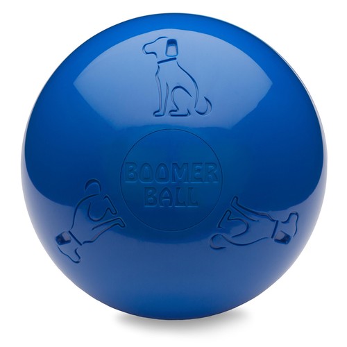 Dog Toys Ball Halti Boomer Ball Indestructible Dog Toys Puppy Choose Blue or Red - Picture 18 of 19