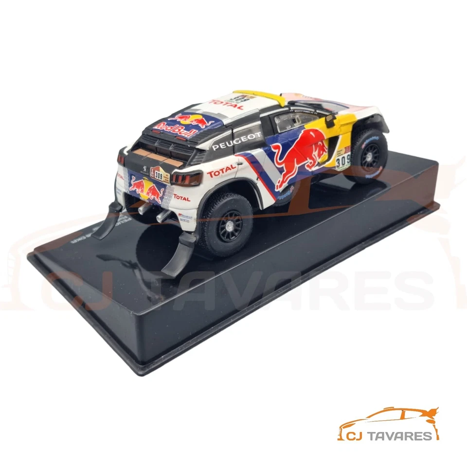 ALTAYA PEUGEOT 3008 DKR #309 SEBASTIEN LOEB RALLY DAKAR 2017 1/43 - Image 2 of 3