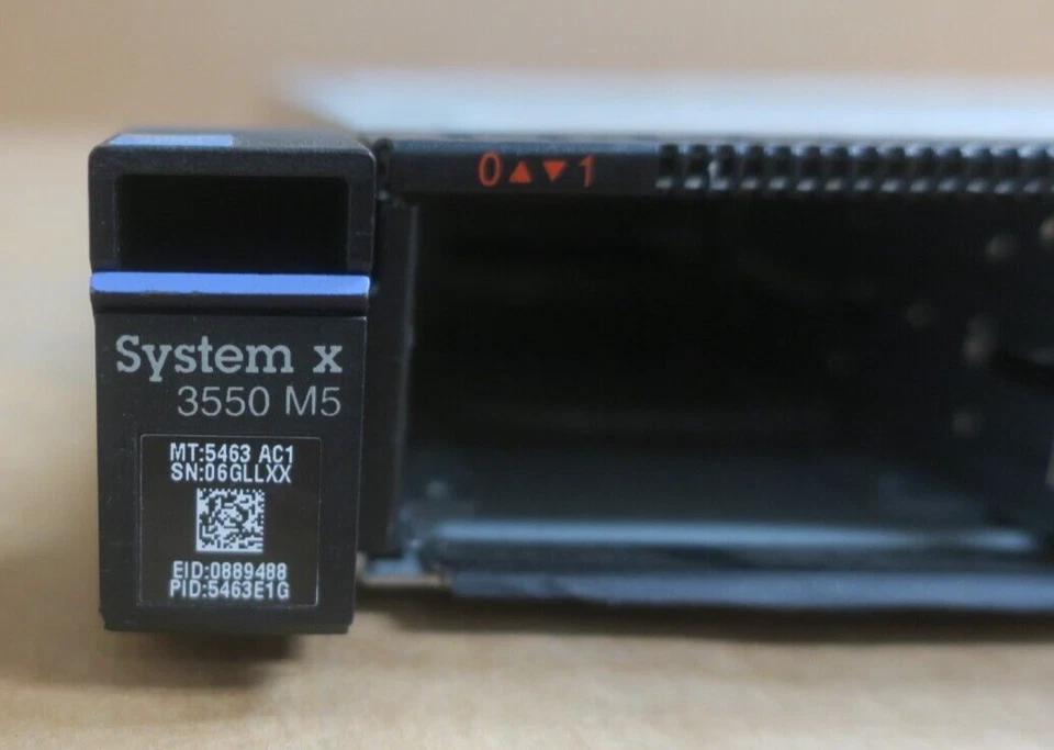 Lenovo System x3550 M5 Six-Core E5-2603v3 8GB RAM 4x 2.5" Bay 1U Rack Server - Image 2 of 4