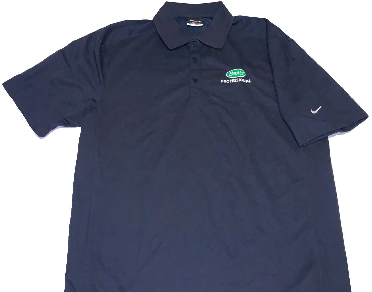 Vintage Scotts Lawn Professional Embroidered Golf Polo Shirt New! LARGE