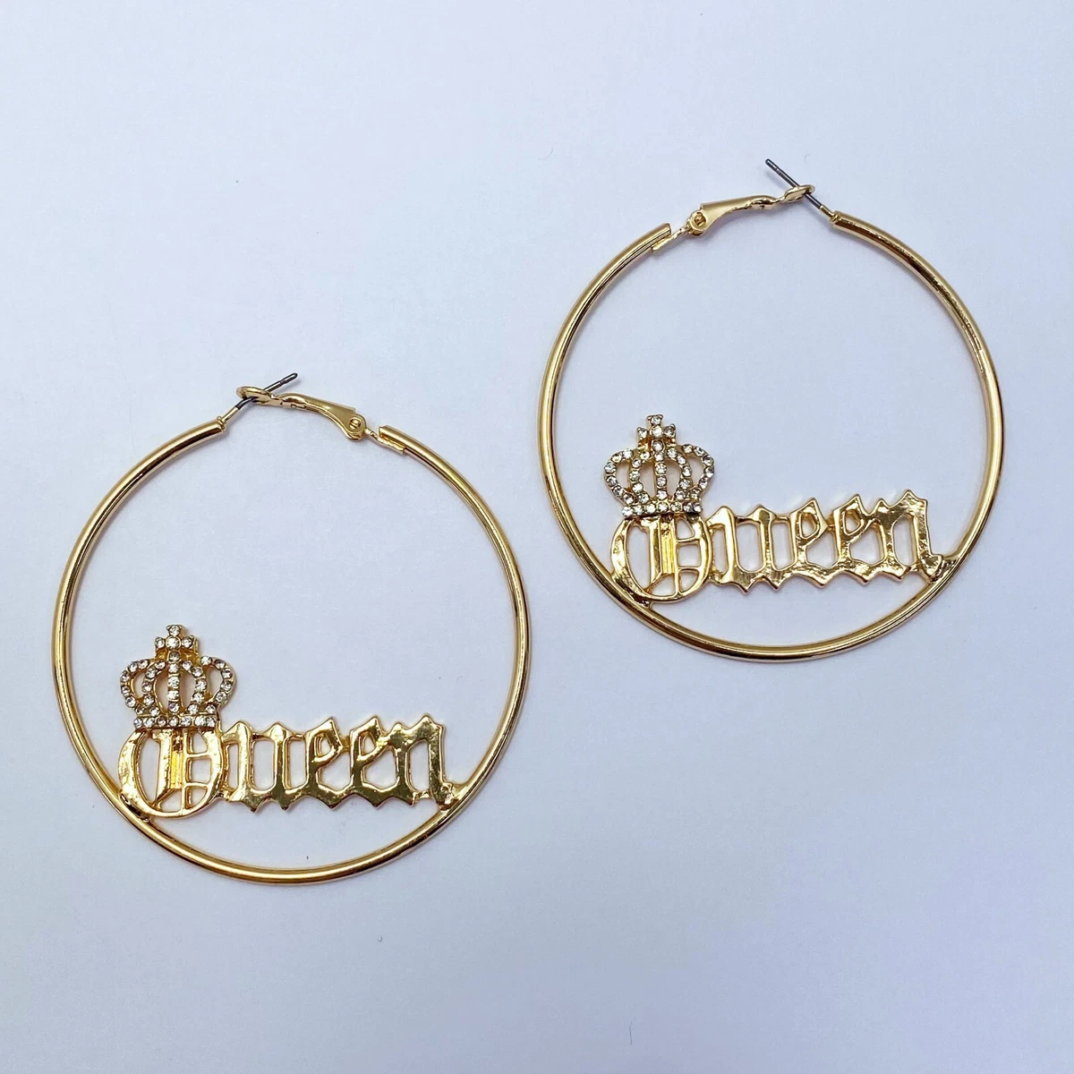 Word earrings shop