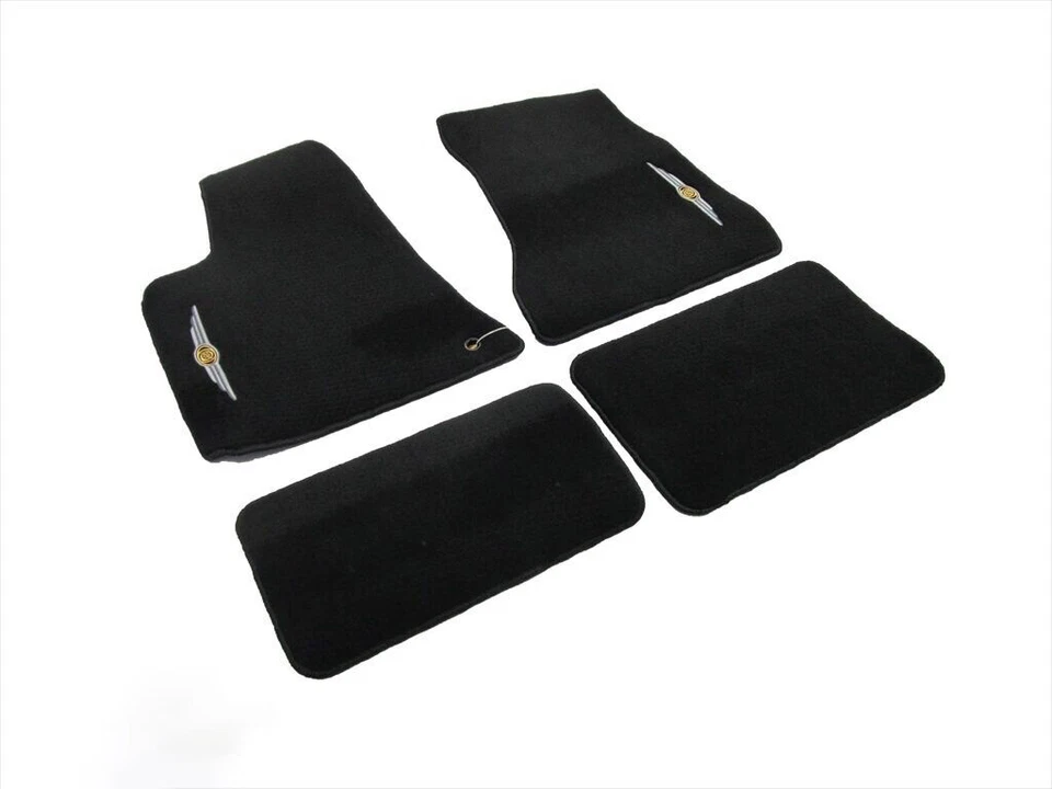 05-10 CHRYSLER 300 ALFOMBRILLAS DELANTERAS Y TRASERAS JUEGO DE 4 ALFOMBRILLAS PIZARRA OSCURA NUEVO MOPAR Foto 2 de 4