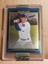 2002 Bowman Chrome KEVIN CASH RC Uncirculated /350 Tampa Bay Rays READ