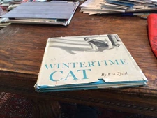 Wintertime Cat Era Zistel Cat Photography 1963 First Edition