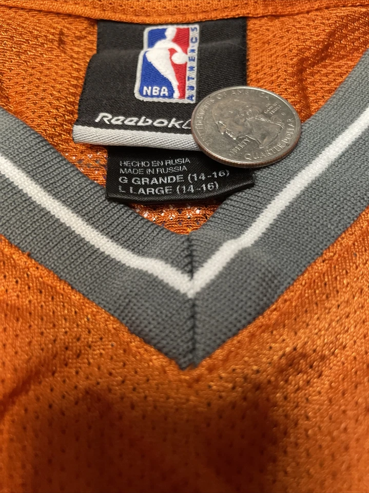 Camiseta deportiva de baloncesto Reebok Phoenix Suns #13 Nash NBA para niño/niña talla L (14-16) Foto 3 de 4