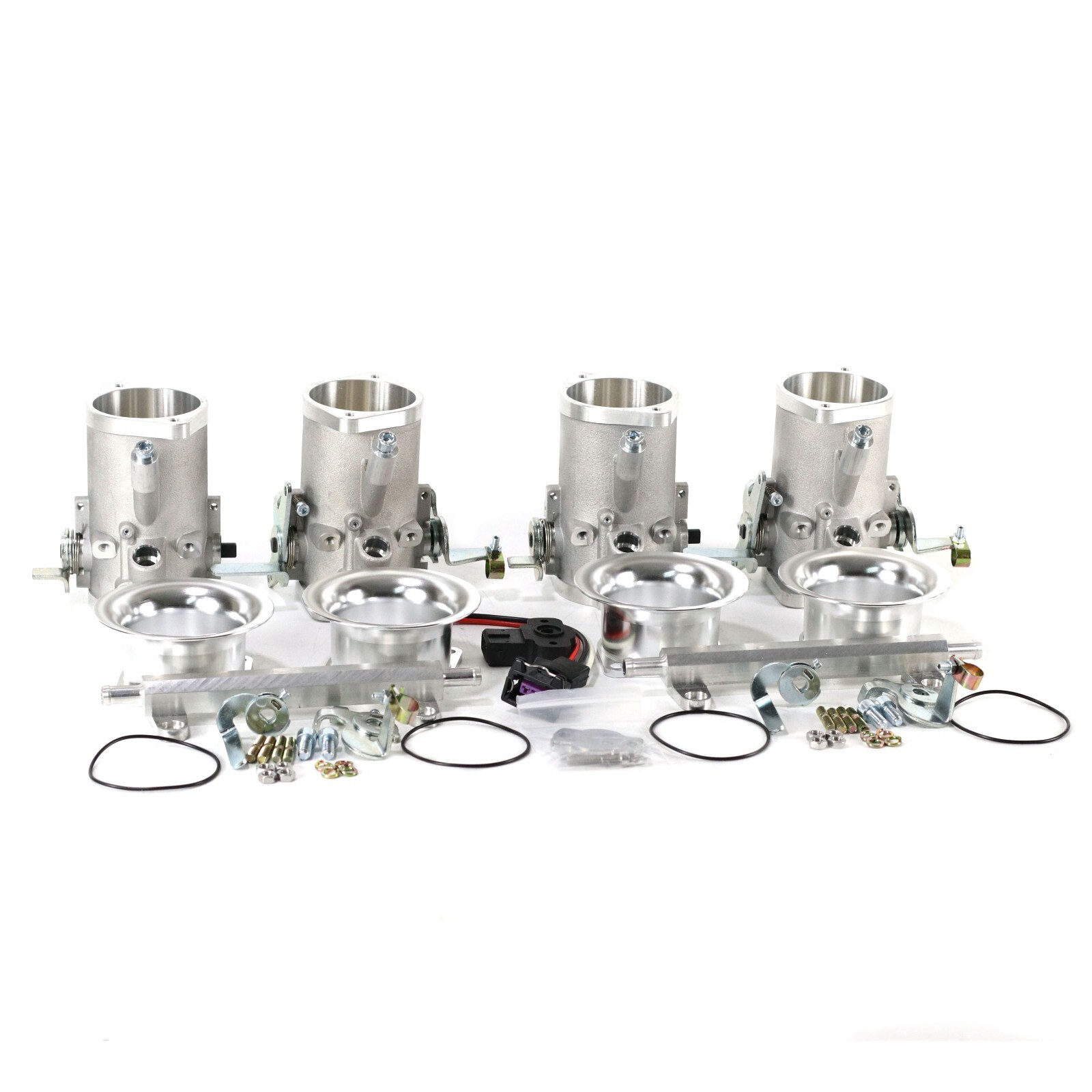 45IDA Throttle Bodies Kit 45mm IDA er & Dellorto Carb Fuel Rail TPS Air Horns eBay