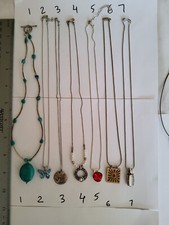 . 925 Sterling Silver 16" Necklace with Pendant Choice