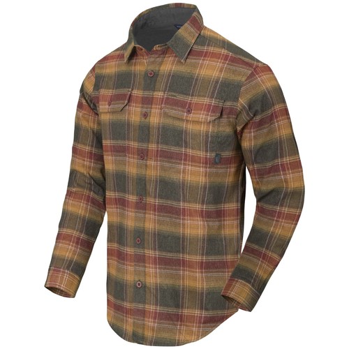 Chemise Homme Helikon-Tex Trip Lite - Manches Longues, Respirante, Idéale Voyage - Silver Mink
