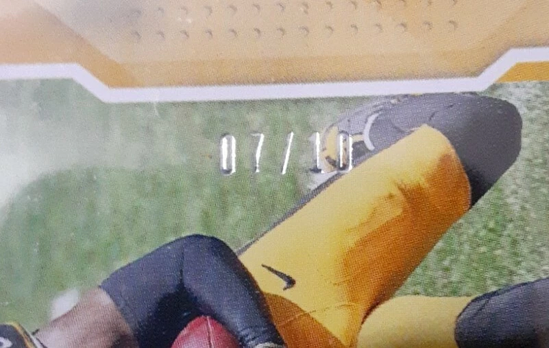 2021 Playoff No Huddle /10 JuJu Smith Schuster - Image 2 of 3