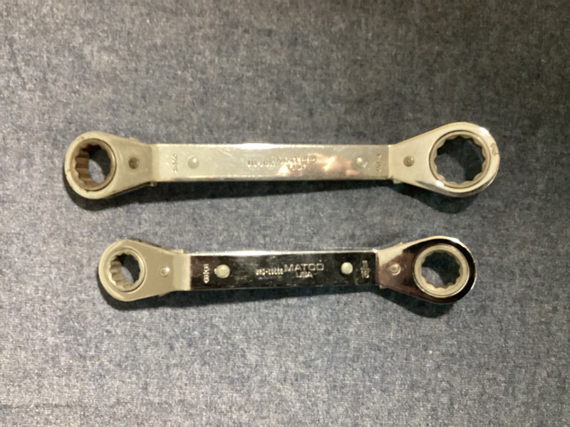 Matco 2 pc. SAE 12 pt. Offset Box End Wrenches   WRD 20222    ----   WRD 24282