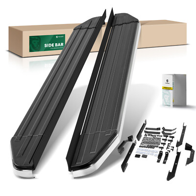 New 5.5 Inch Black Aluminum Running Board for Chevrolet Trailblazer 2021-2024