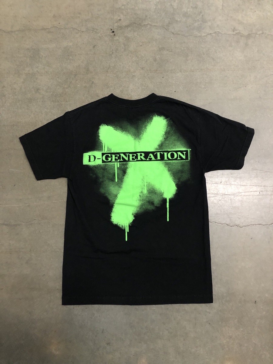Vintage Y2K WWE D-Generation X Double Sided Wrestling Graphic T