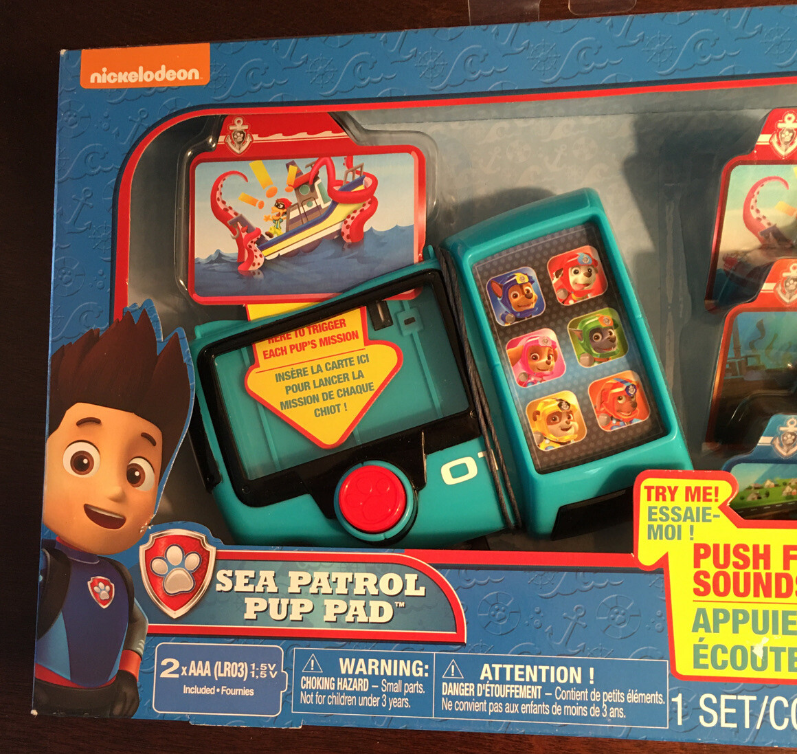 nickelodeon paw patrol sea patrol pup pad
