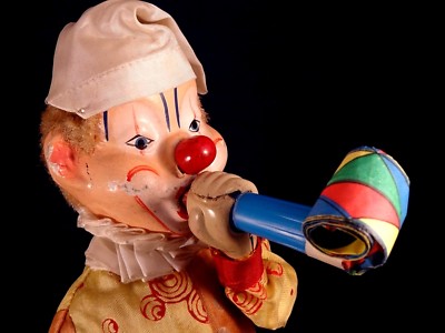 ANCIEN JOUET LAMPE Cirque Clown A Pipe Automate 1960 Feutrine EUR 49,90 - PicClick FR
