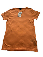 Ralph Lauren NWT Orange Tee Shirt Women Sz L