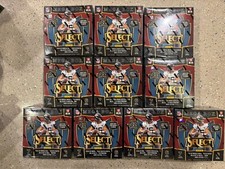 2022 Select NFL Football Mega Box Lot Of 10 SEALED Black & Red Die Cut PRIZM