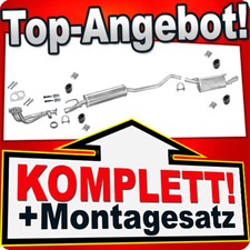 Auspuff für OPEL TIGRA 1.4 1.6 +Rohr Vorne Auspuffanlage