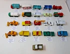 Matchbox Lesner Car Lot of 21 Cars/Trucks/Vehicles 1960s Vintage Collection 1-75