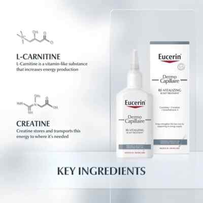 l carnitine shampoo Eucerin DermoCapillaire ReVitalizing Liquid/Shampoo Hair Growth Promoter