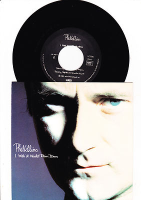 7'' - Phil Collins - I wish it would Rain Down - vg +