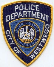WESTWEGO LOUISIANA POLICE PATCH