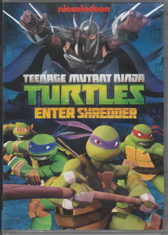 Teenage Mutant Ninja Turtles: Enter Shredder (DVD, 2012)