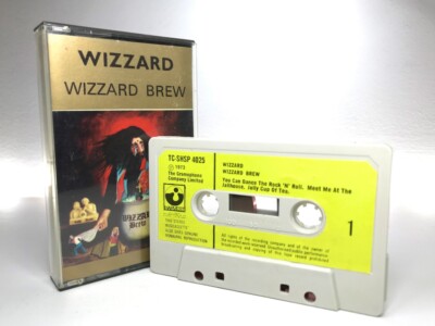 Wizzard WIZZARD BREW Cassette TC-SHSP4025 **GOLD TOP UK 1ST ISSSUE 1973** SCARCE