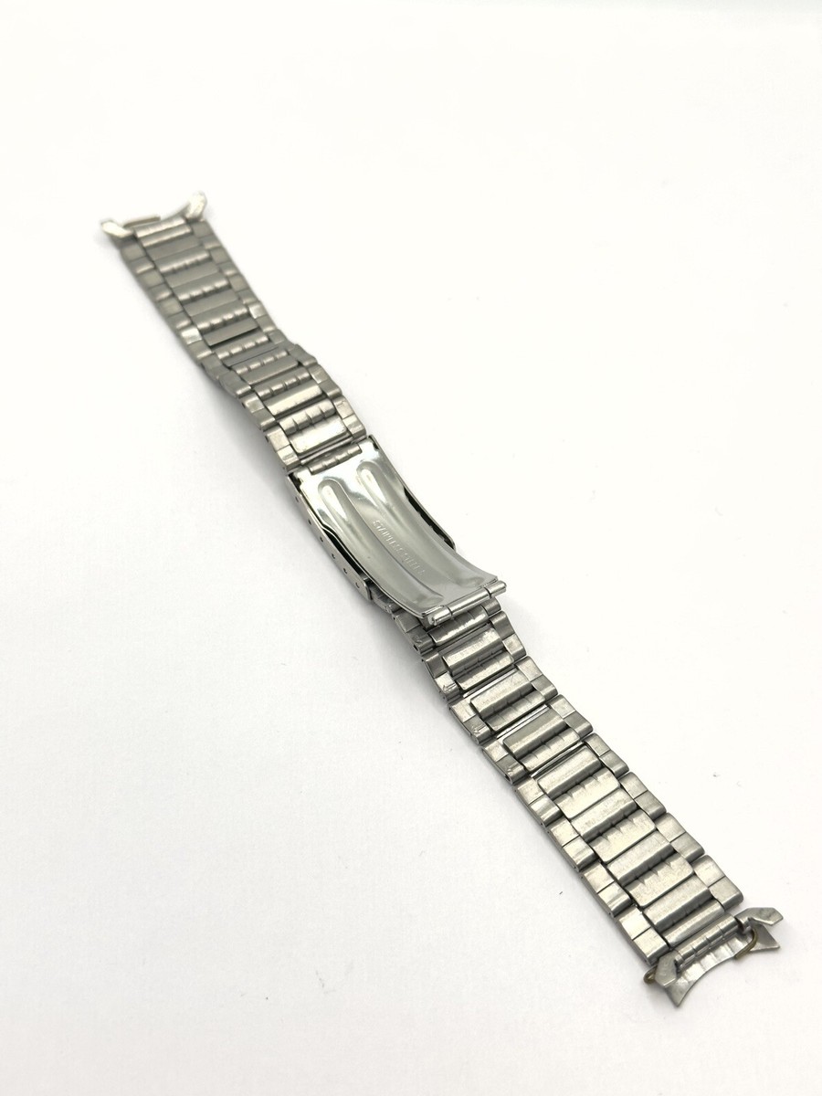 Seiko NOS Vintage B1798J 18mm Stainless Steel Watch 7N43-6011