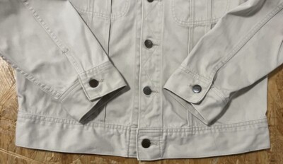 80s〜90s Lee 101-J WESTERNER ivory The History Of The Lee 100-J Westerner Jacket - Long John
