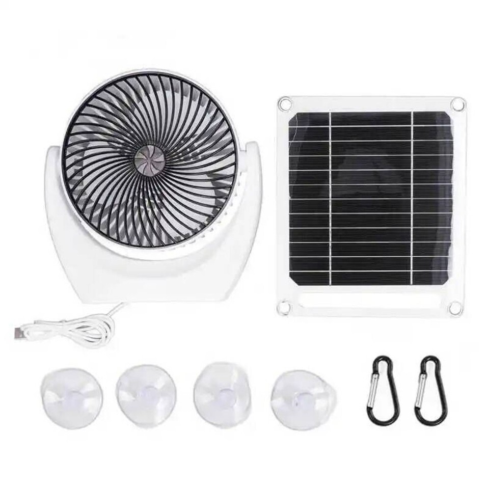 Solar Exhaust Fan 6W Solar Fan Waterproof Construction Charges Small