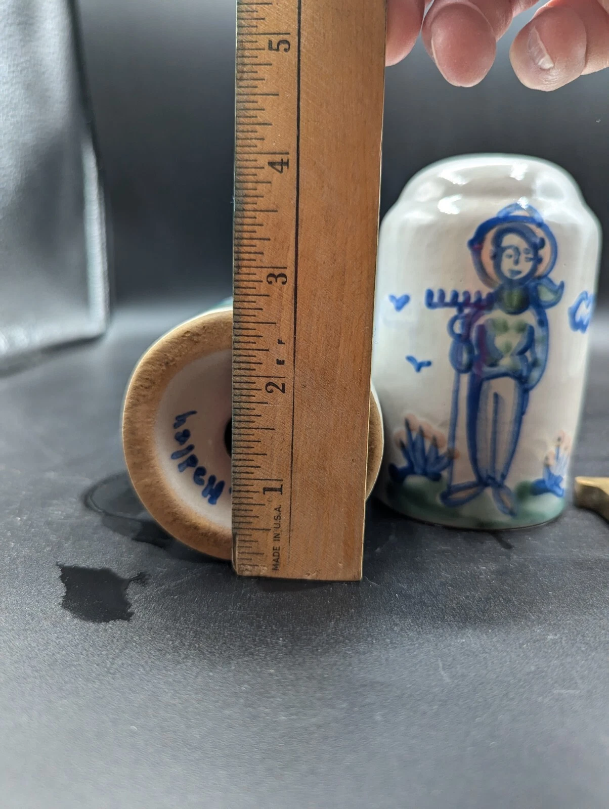 M.A. Hadley Pottery Salt and Pepper Shakers - Thumbnail 5