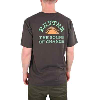 Rhythm Awake S/S T-Shirt - Vintage Schwarz