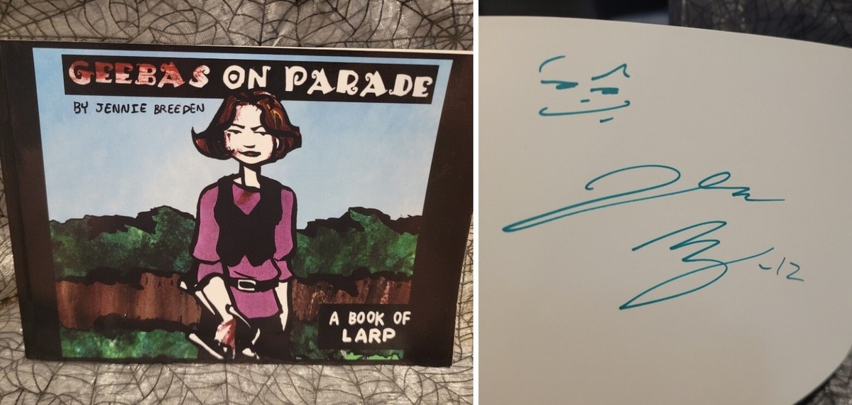 The Rudi Gernreich book　直筆サイン入り　signed Geebas On Parade A Book Of Larp SIGNED Autographed JENNIE BREEDEN