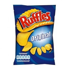 3 x Ruffles Crisps Original 160g    BBD 25/08/26